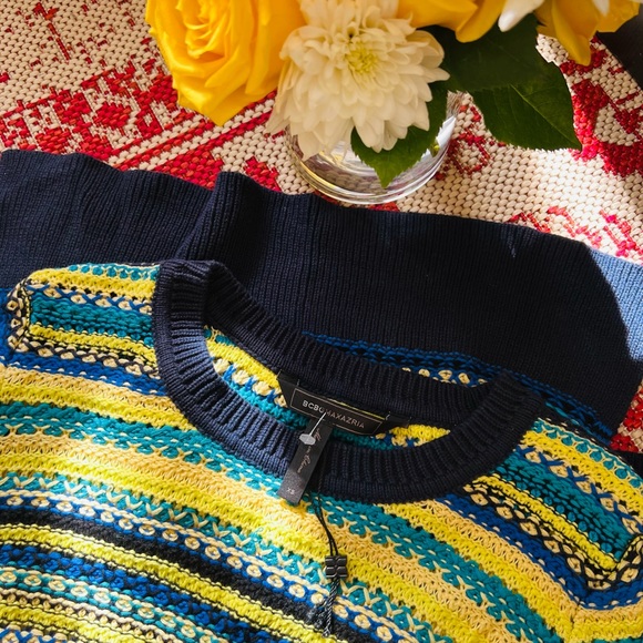 BCBG Max Azria Crochet Knit Sweater - Picture 4 of 5